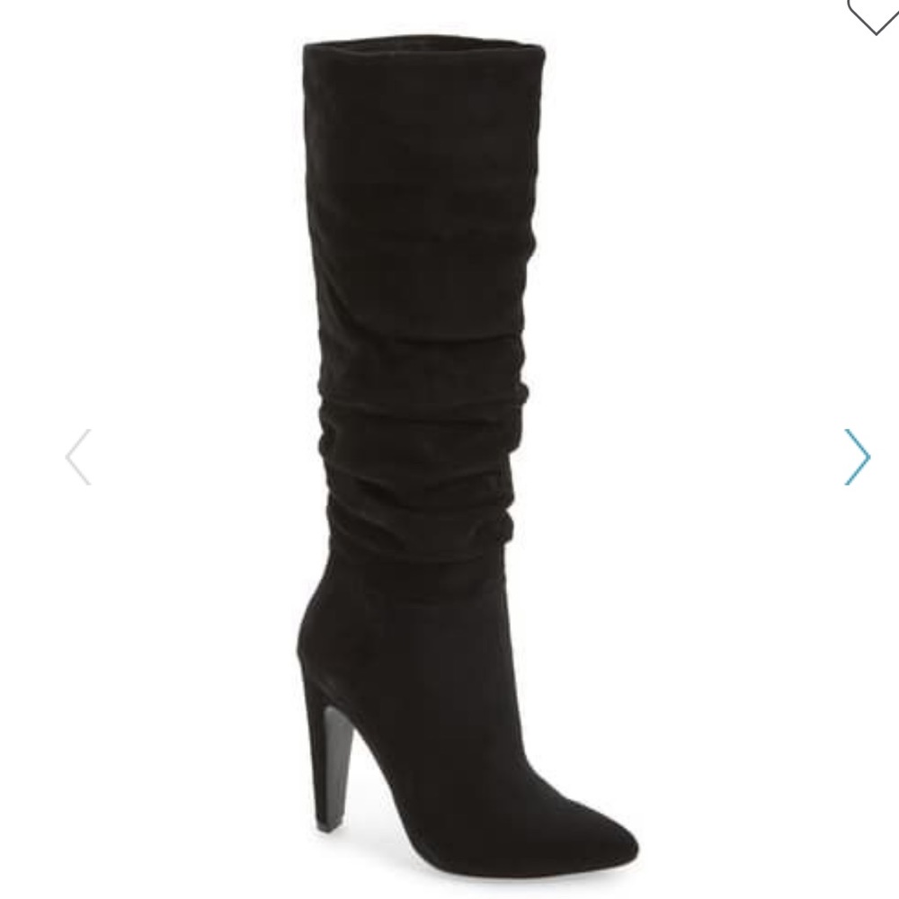 Steve Madden Carrie Suede Slouchy Knee Boot
